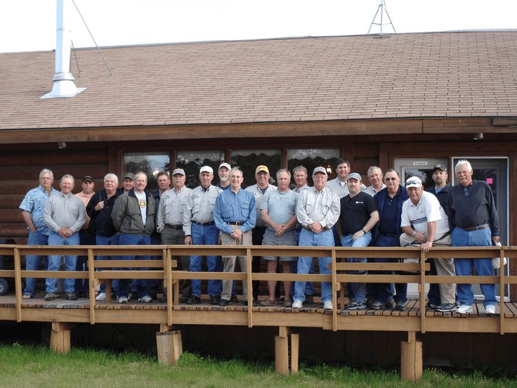 Valspar-group Corportate Group Fishing Trips Available at Budd's Gunisao Lake Lodge