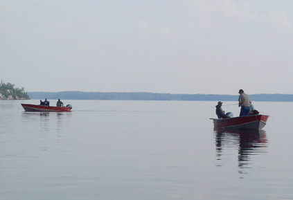 Trophy Walleye and Northern Pike Fishing Tournament at Budd's Gunisao Lake Lodge, Manitoba, Canada