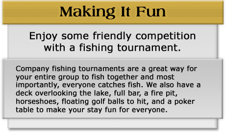 Making it fun with Company Trophy Walleye and Northern Pike Fishing Tournaments at Budd's Gunisao Lake Lodge, Manitoba, Canada