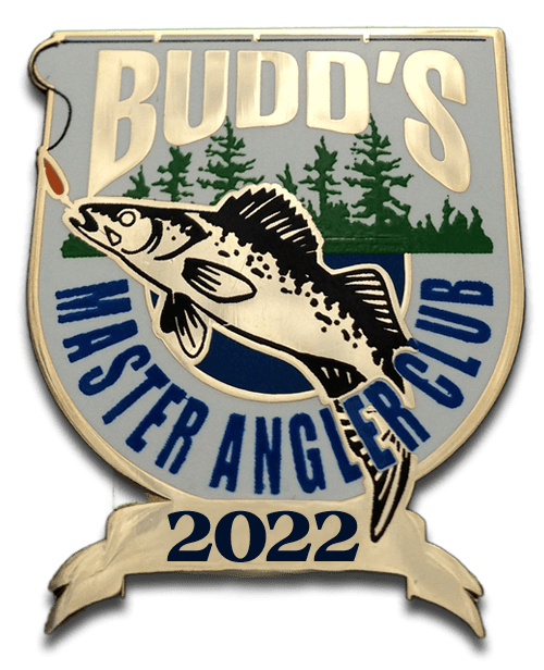 2022 Budd's Master Angler Club Pin