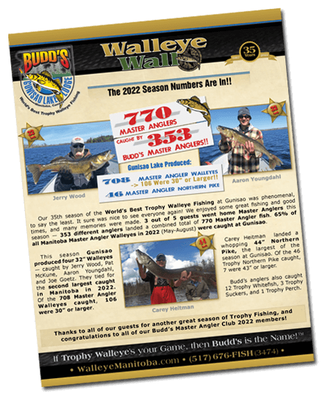 Budd's Walleye Wall