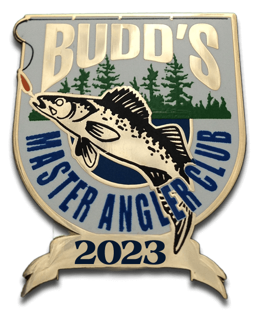 2023 Budd's Master Angler Club Pin