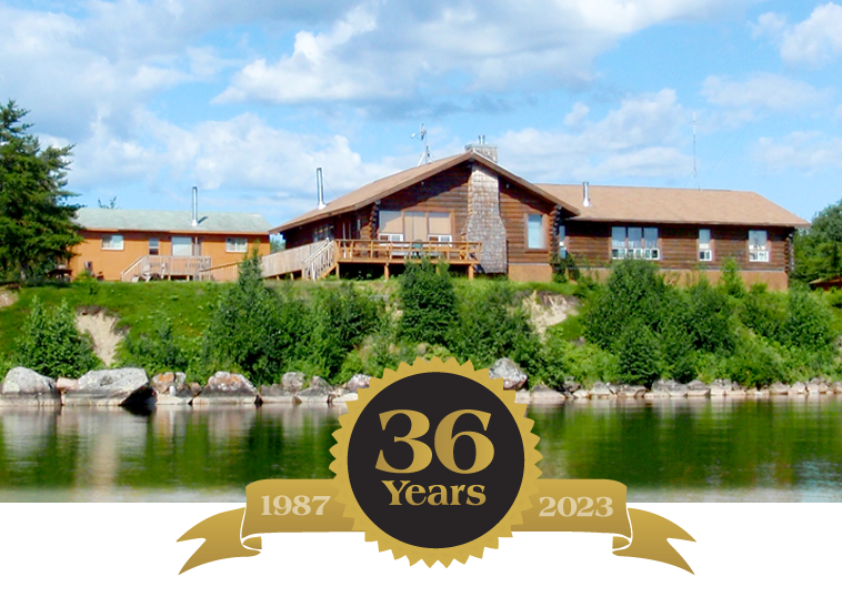 Celebrating 36 years at Budd's Gunisao Lake Lodge World's Best Trophy Walleye and Northern Pike Fishing, Manitoba, Canada
