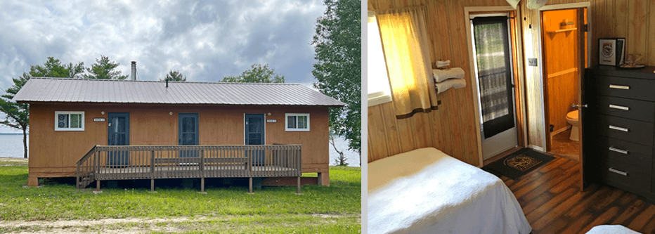rooms-5-6-7-8-9 Modern Cabins Budd's Gunisao Lake Lodge Trophy Walleye Northern Pike Fishing Manitoba Canada