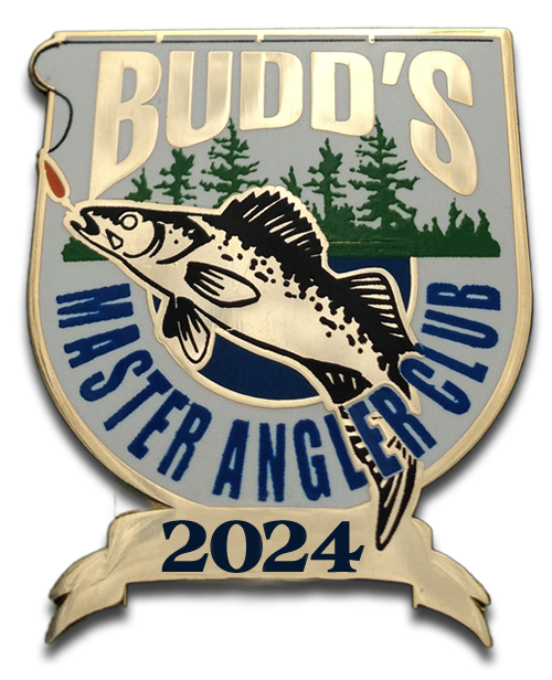 2024 Budd's Master Angler Club Pin