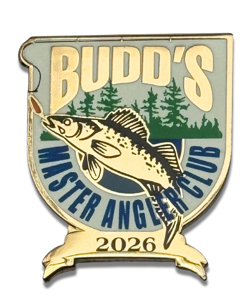 2026 Budd's MAster Angler Club Pin