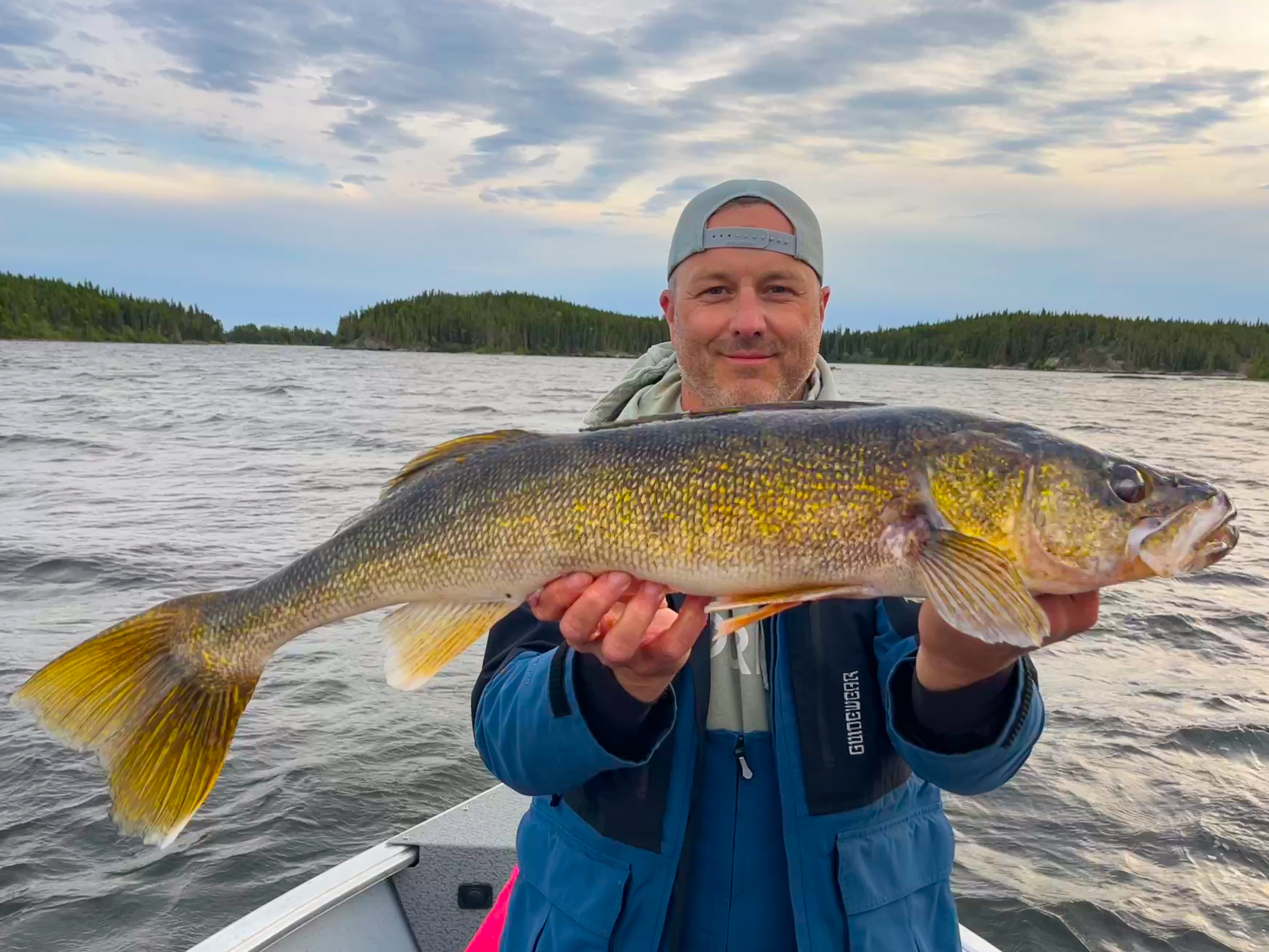 32.5 inch walleye caught by a 2025 guest (2)